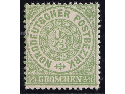 687 norddeutscher postbezirk nr 14 s certifikatem od firmy borek