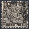 3576 1 baden c 9 1 kreuzer 1860