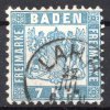 BADEN Mi.Nr. 25b ověřená  (130EUR)