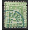 HAMBURG Nr.14II ATEST