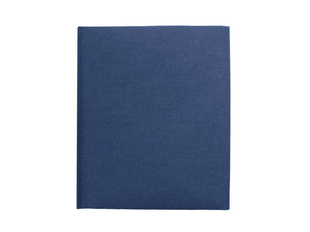 Nažehlovací záplata bavlna 858 tmavě modrá 12x39cm