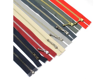 Kovový zip no.3 rozepínací 60cm - více barev