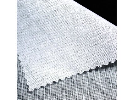 Vlizelín - plátno 160g/m2 90cm Millepoint bílá, metráž - netkané textilie