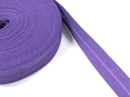 Šikmý proužek bavlna 14mm zažehlený více barev