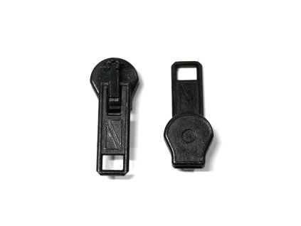 Běžec no.8 na kostěné zipy 8mm černý