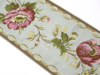 Vyšívaná prýmka 180mm 606018 - více barev