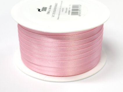 Stuha atlasová  5mm oboulícní - více barev