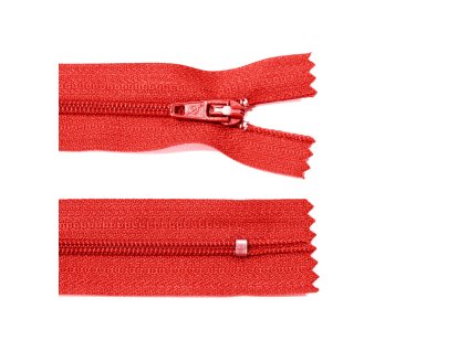 Spirálový zip no. 3 nerozepínací  18cm kalhotový, šatový - více barev
