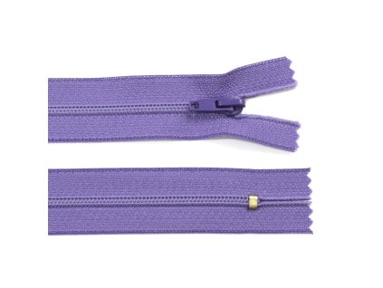 Spirálový zip no.3 nerozepínací  25cm - více barev
