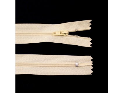 Spirálový zip no. 3 nedělitelný 40cm - více barev