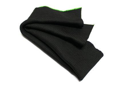 Náplet pruh jednobarevný 70x18cm polyester, černý