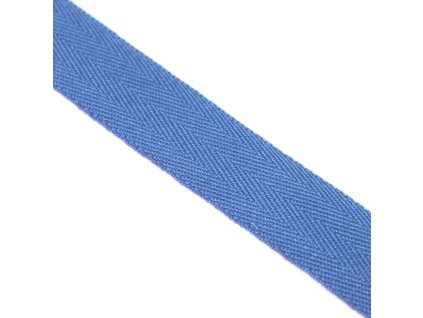Keprovka - tkaloun 20mm modrá metráž