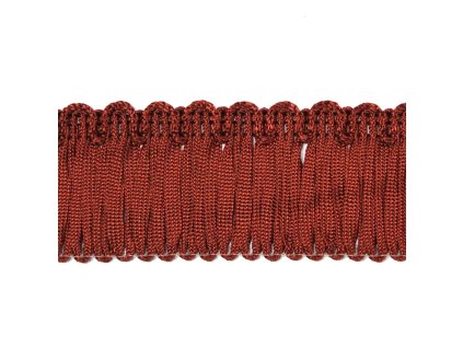 Třásně bordó červené 30mm 29730 viskóza - metráž