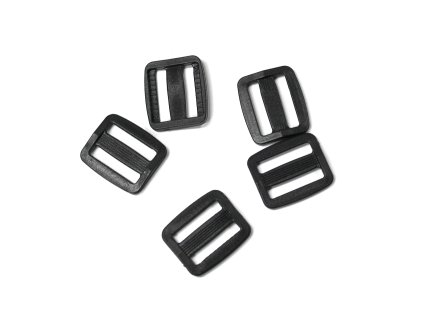 Průvlečná spona 20mm černá