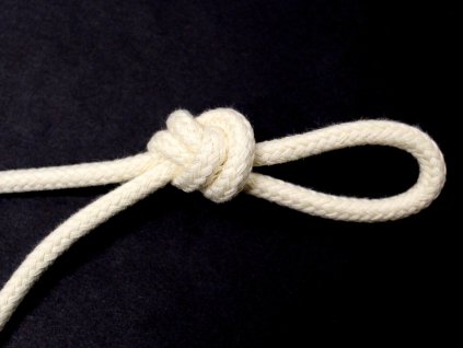 Bavlněná šňůra 6,5mm 154246 režná - metráž