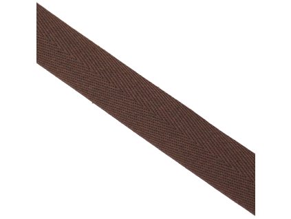 Keprovka - tkaloun 20mm 15320 4941 hnědá - metráž