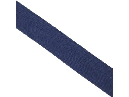 Keprovka - tkaloun 20mm 15320 7705 tmavě modrá - metráž