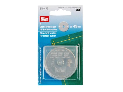 Náhradní planžety k řezacímu kolečku 45mm 3ks 610472 PRYM