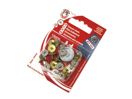 Kalhotové nýty 9mm stříbrné hvězdy 10ks