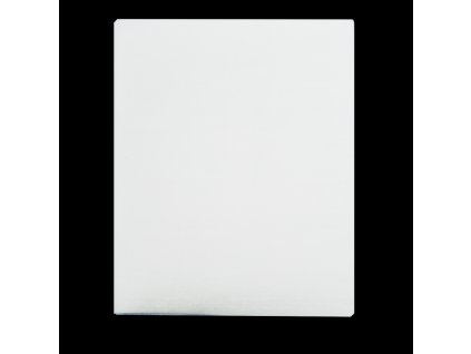 Nažehlovací záplata bavlna 001 bílá 12x39cm