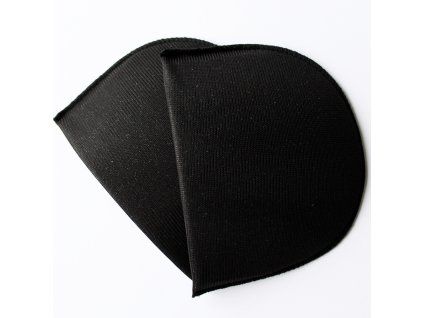 Ramenní vycpávka potažena 10012 10mm černá
