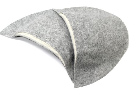 Ramenní vycpávky jehlované kabátové 22000194 světle šedá 25x15,5x2cm
