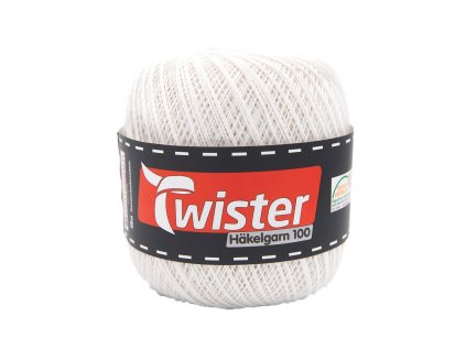 Twister Häkelgarn 100 - 100% bavlna - Ručně pletací příze na krajky