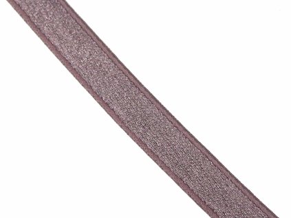 Ramínková pruženka 12mm tmavě starorůžová