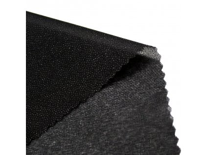 Vlizelín elastický 30g 512104 150cm černá, metráž - netkané textilie
