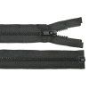 Kostěný zip no.5 rozepínací  80cm bundový