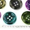 Knoflík s metalickým efektem 55mm - více barev
