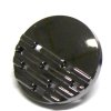 Knoflík kovový černý 943103 vel. 36" (23mm)