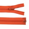 Spirálový zip no.3 rozepínací  30cm - oranžový
