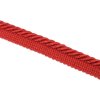 Paspulka bavlněná  8mm červená - metráž