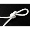 Bavlněná šňůra 6,5mm 154246 bílá - metráž