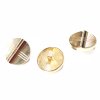 Knoflík kovový zlatý 943100 vel. 36 (23mm)