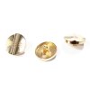 Knoflík kovový zlatý 943100 vel. 28 (18mm)
