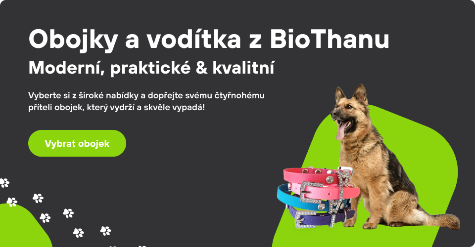 Obojky a vodítka z BioThanu