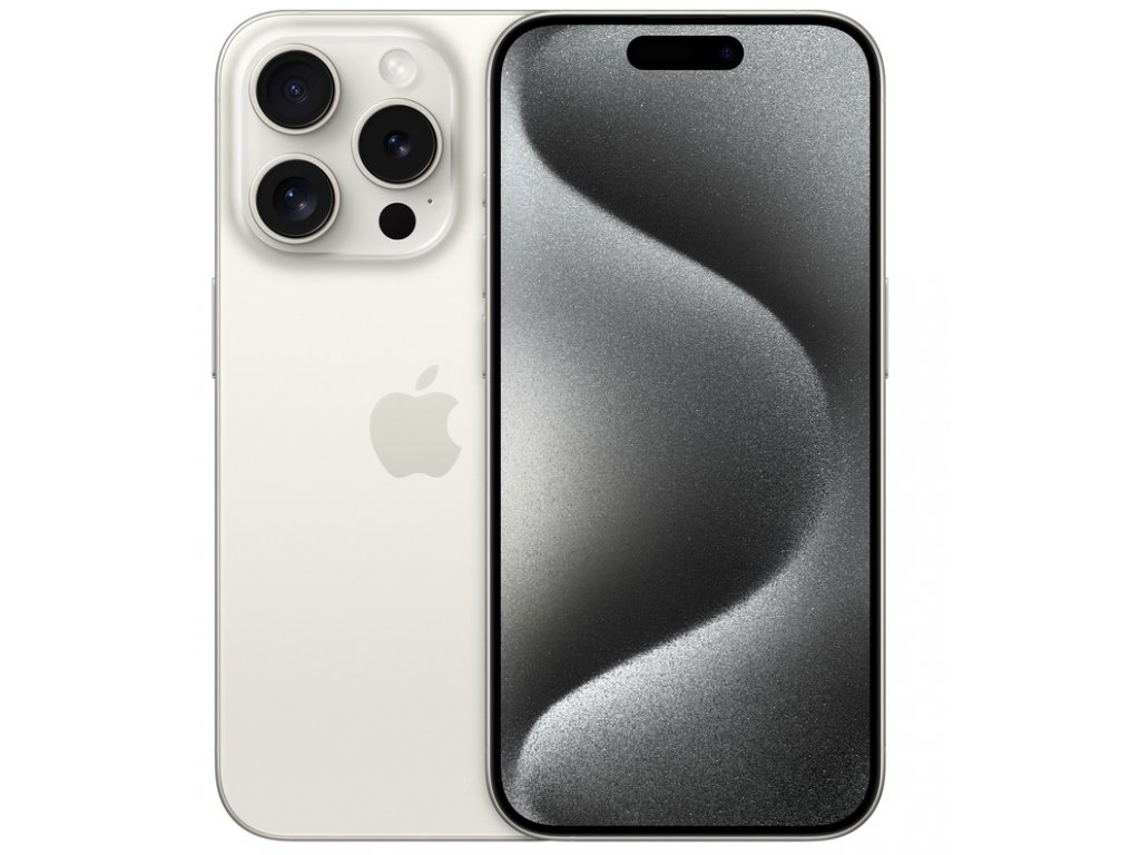 Apple iPhone 15 Pro bílý titan