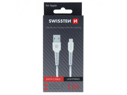 swissten datový kabel bílý