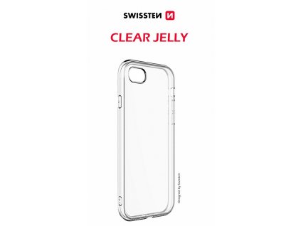 Swissten kryt Clear Jelly pro iPhone 13 Transparentní