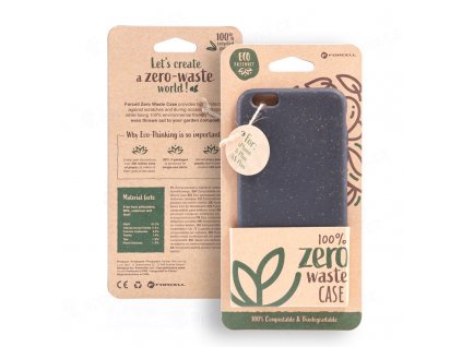 kryt forcell bio pro apple iphone 6 plus 6s plus zero waste kompostovatelny kryt cerny