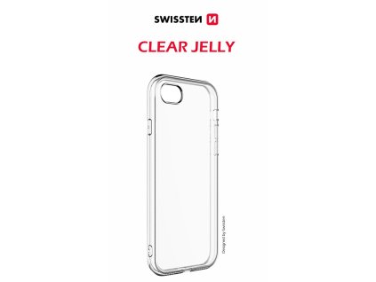 Swissten kryt Clear Jelly pro iPhone 7/8/SE 2020/2022 Transparentní