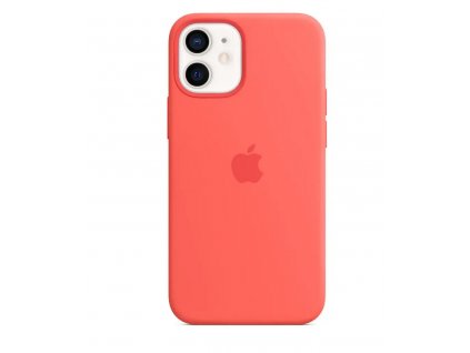 Apple Silikonový Kryt vč. Magsafe pro iPhone 12 Mini Pink Citrus- MHKP3ZM/A
