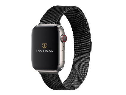 Tactical 351 Loop Magnetický Kovový Řemínek pro Apple Watch 1/2/3/4/5/6/7/8/SE 42/44/45mm Black