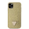 Screenshot 2024 10 18 at 10 34 43 Guess Rhinestones Triangle Metal Logo Kryt pro iPhone 11 Pro Gold Bakr.cz