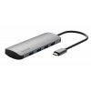 Swissten USB-C HUB 4v1 (4x USB 3.0) ALUMINIUM