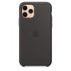 Apple Silikonový Kryt pro iPhone 11 Pro Black - MWYN2ZE/A
