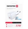 Swissten mini síťový adaptér GaN USB-C 33W Power Delivery
