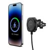 Swissten magnetický držák do ventilace auta s bezdrátovým nabíjením 15W/7,5W (kompatibilní s MagSafe)